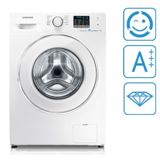 WF80F5E2Q4W/EG Vorderseite Weiß