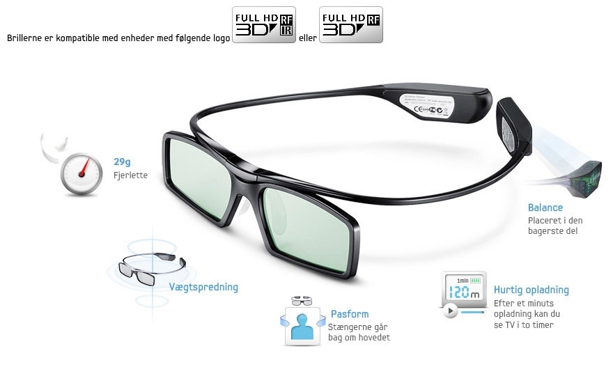 Stilrene 3D-briller, som giver en oplevelse i særklasse!