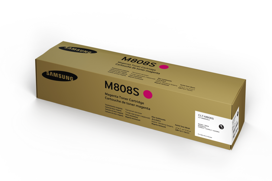 Magenta toner CLT-M808S M808S Box Silver