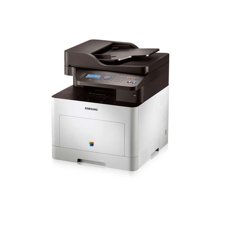 Multifunktions farvelaserprinter 3-i-1 CLX-6260ND 6260ND Højre vinkel Hvid