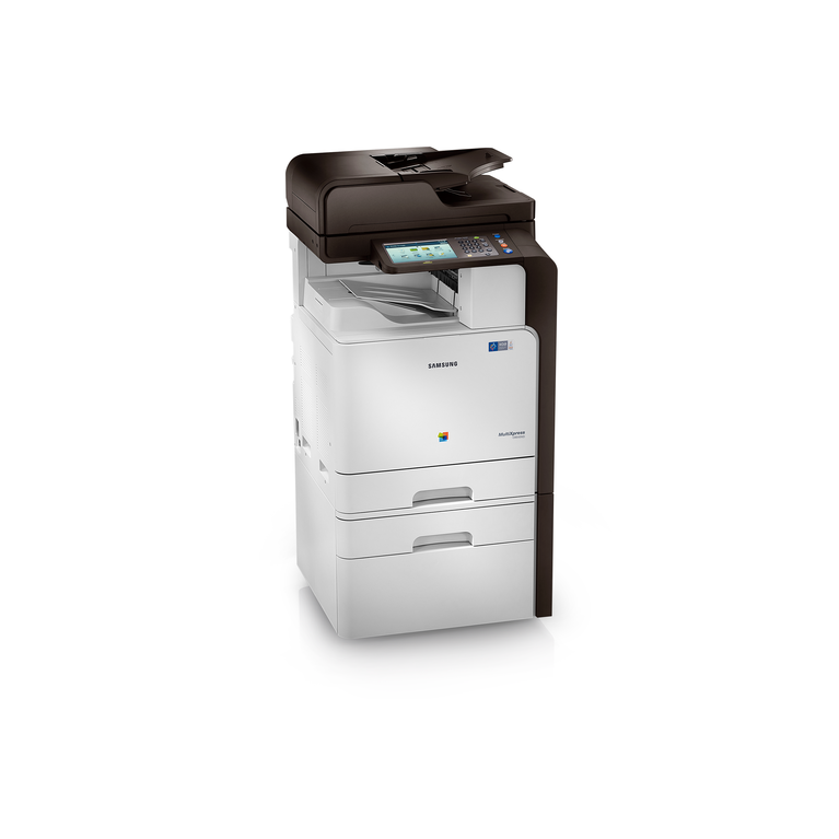 Multifunktionsprinter A4 CLX-8640ND
 8640ND Left 30 Angle White