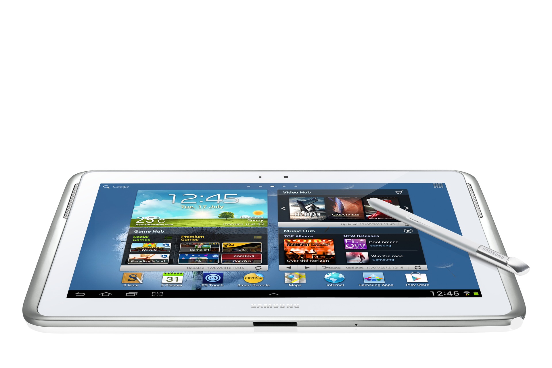 GT-N8000 17 Dynamisk Hvid