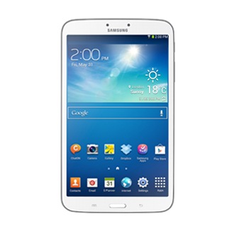 SM-T310 Front Hvid