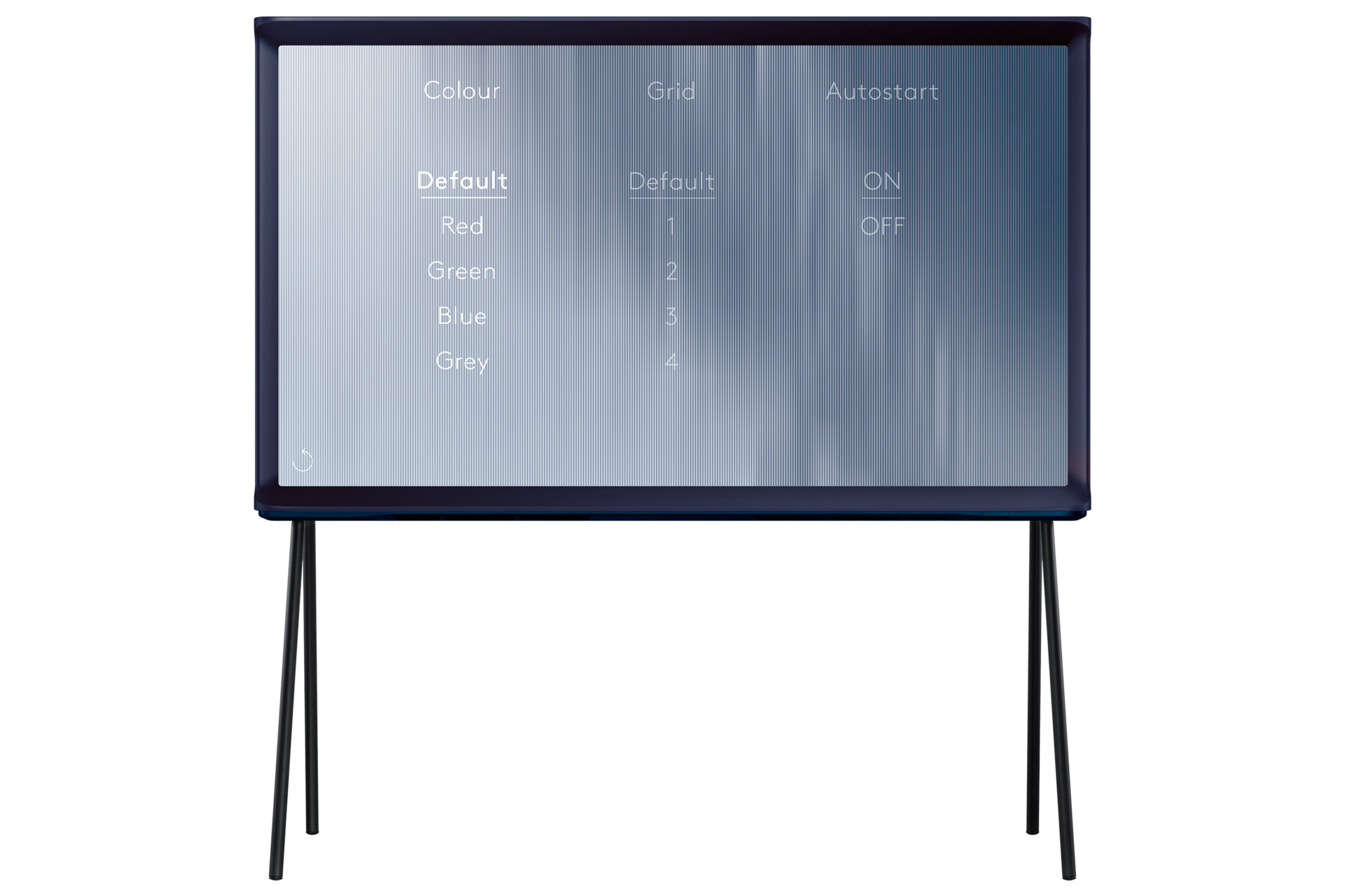 UE40LS001CU Front Blå