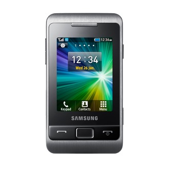 GT-C3330 أمامي رمادي
