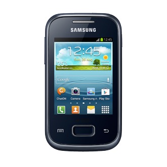 GT-S5301 أمامي أسود