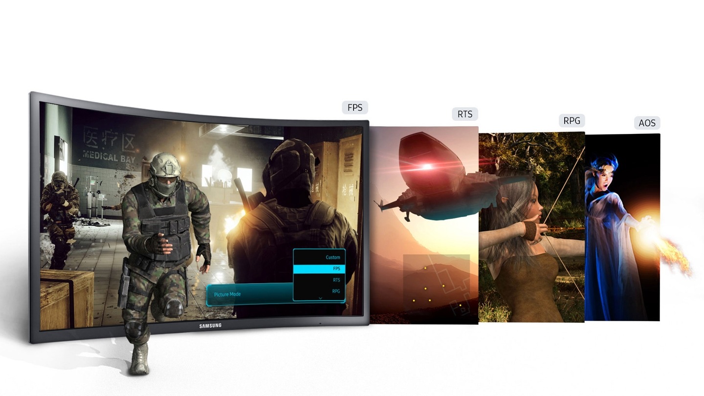 Every game looks its best with Pre-set Display Game Modes