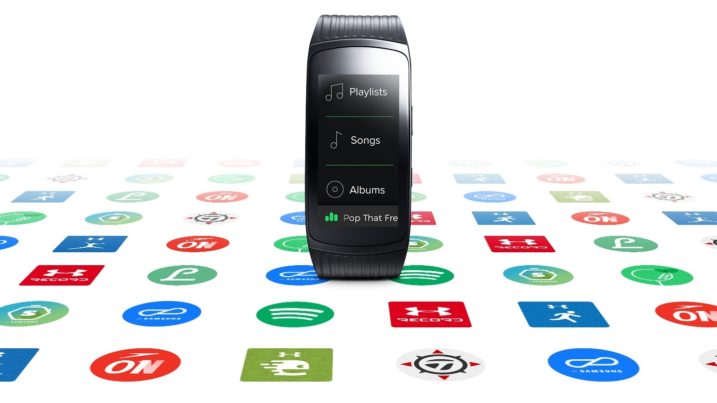 Get apps and watch faces