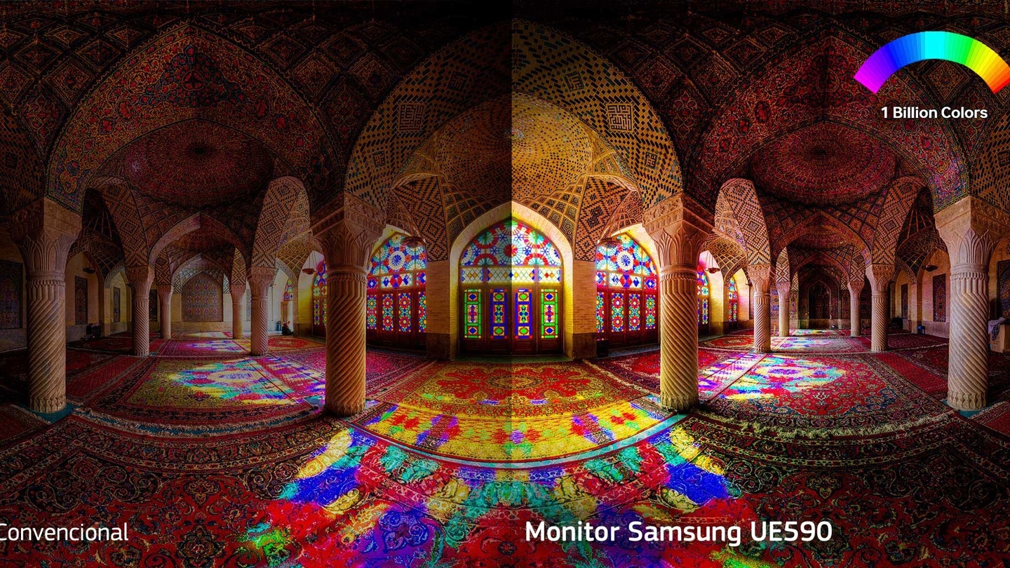 Increíble calidad de imagen con mayor resolución y más colores