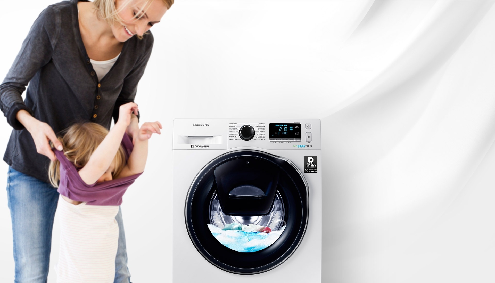 AddWash: Añade prendas durante el lavado