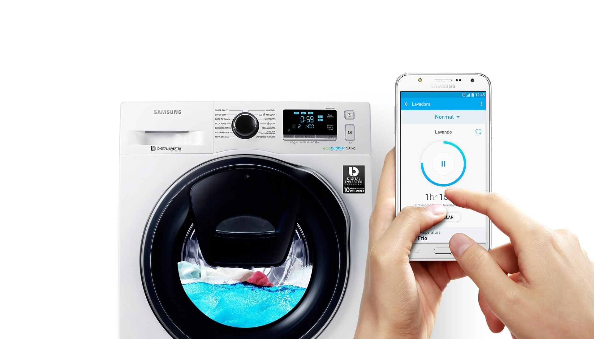 Smart Control: Controla tu lavadora estés donde estés
