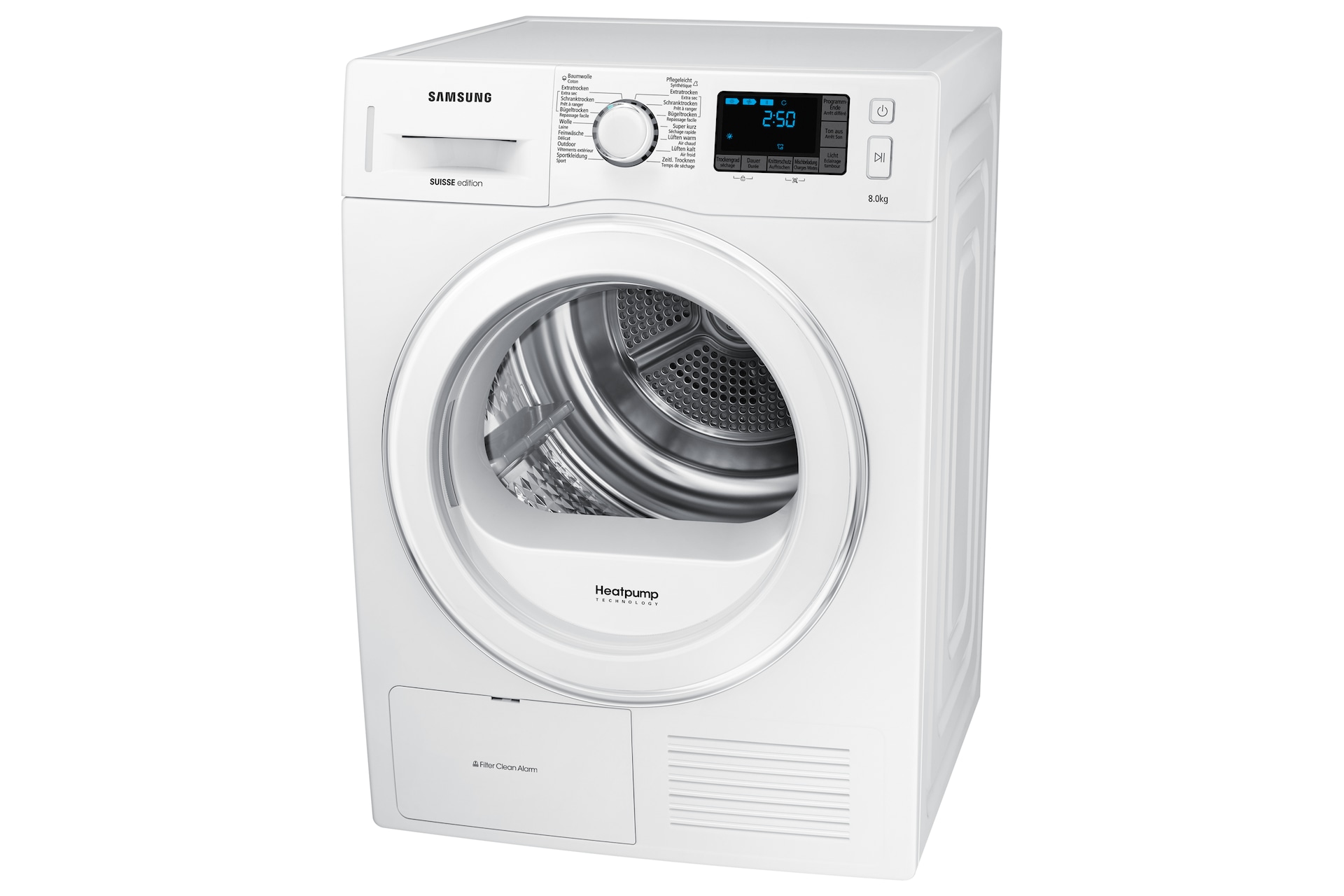 Secadora Bomba de Calor A++ DV80F5E5HGW SAMSUNG