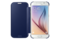 Galaxy S6 Clear View Cover ZG920B Frontal Abierto Negro
