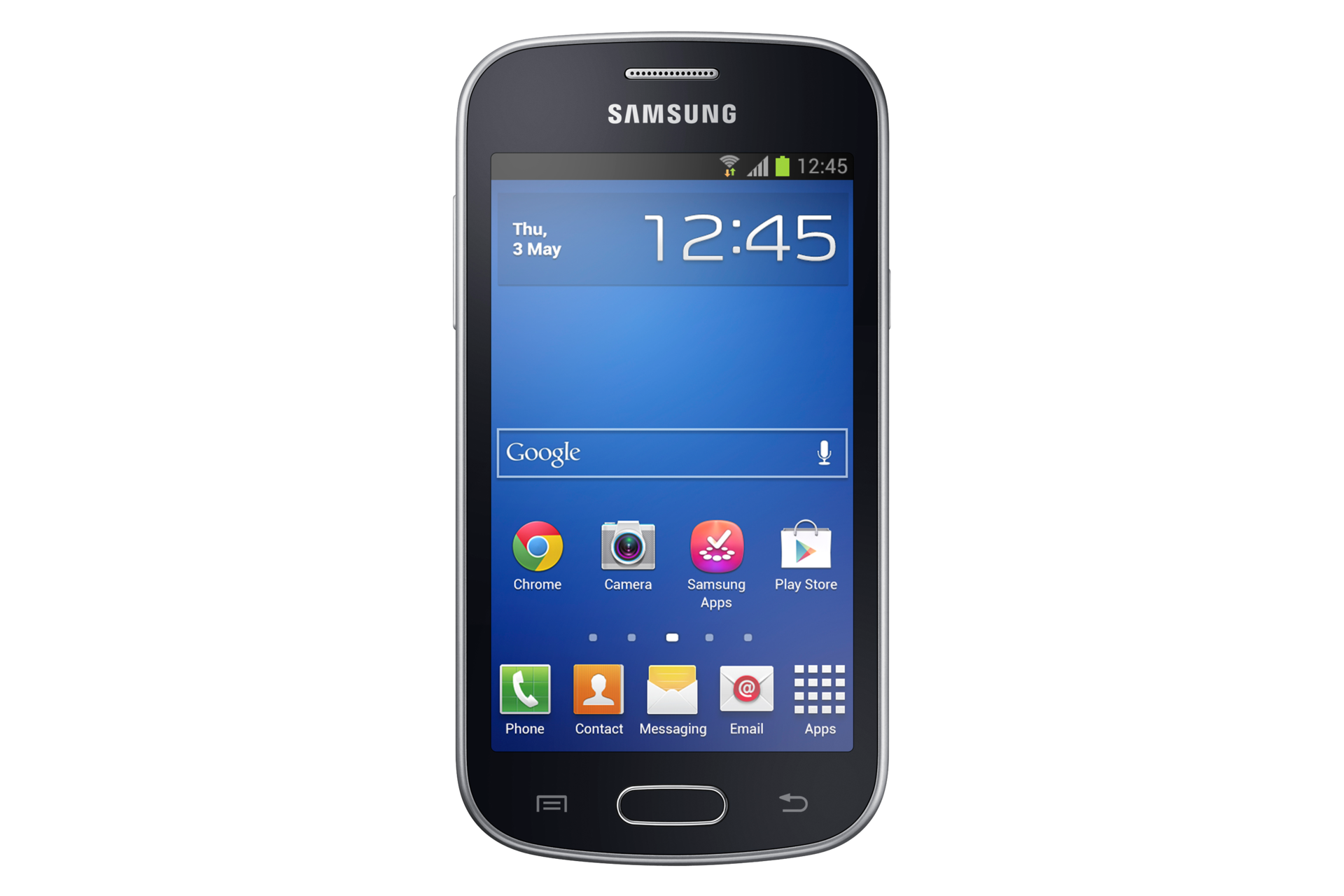 GT-S7390 Frontal Negro