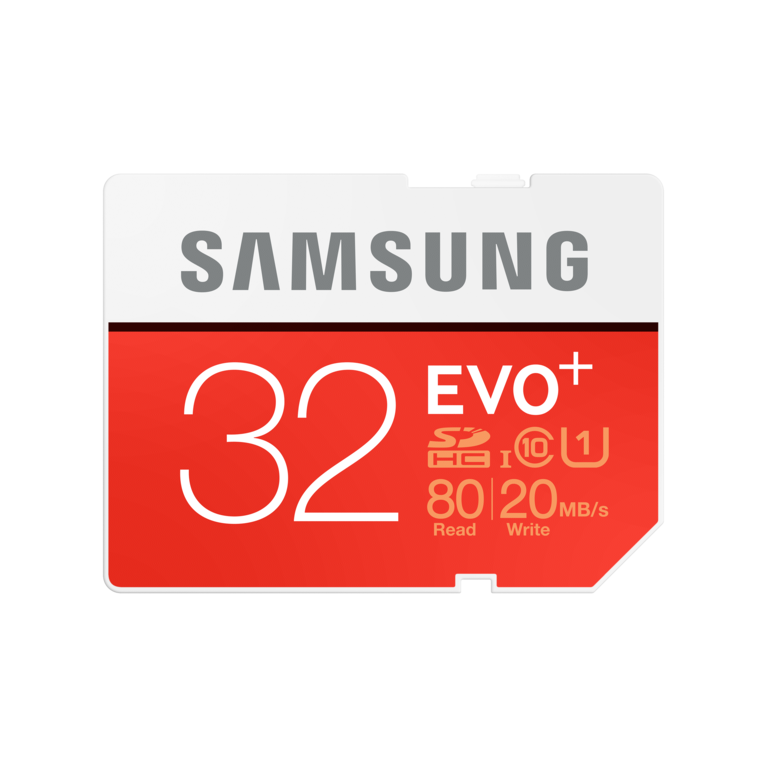 Tarjeta SD EVO Plus SC32D Front red