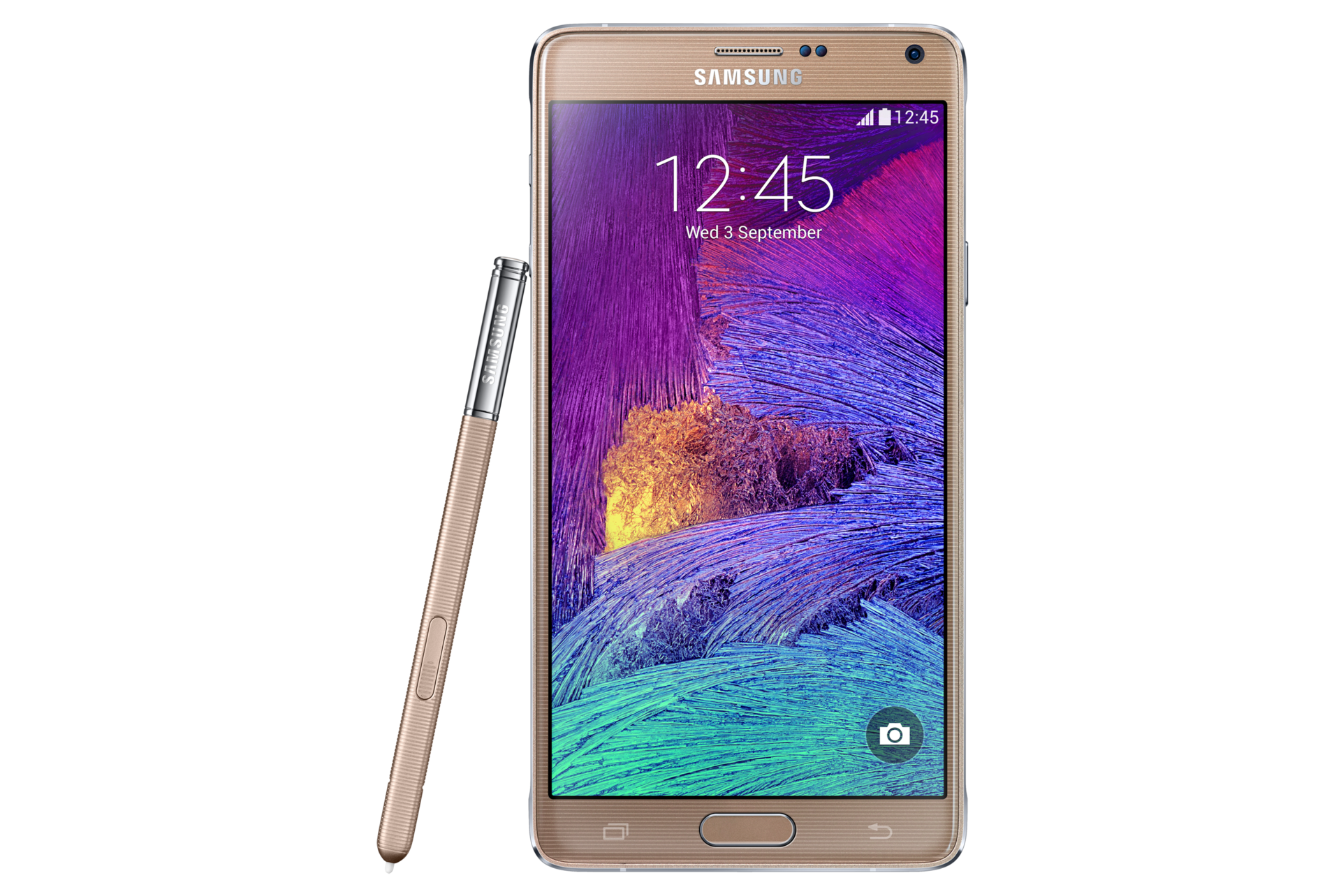 SM-N910F Frontal Dorado