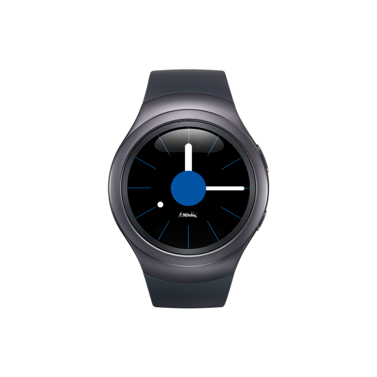 Gear S2 R720 Frontal Negro