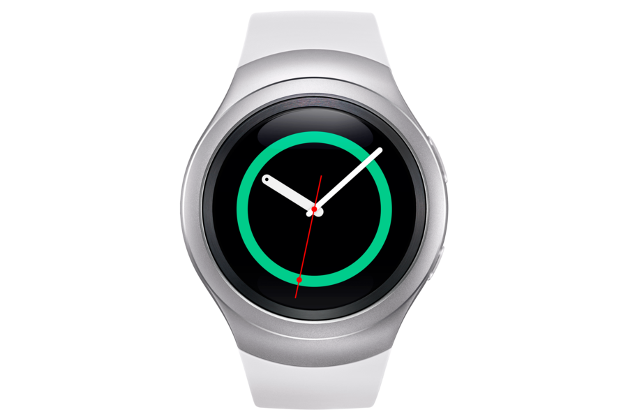Gear S2 R720 Frontal Blanco