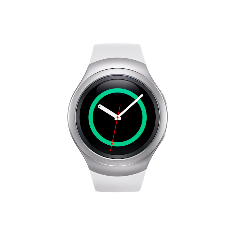 Gear S2 R720 Frontal Blanco