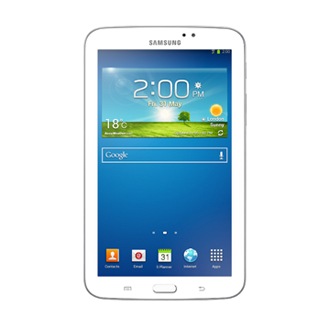 SM-T210 Frontal Blanco