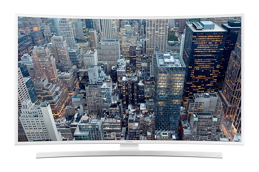 L'opinion Samsung JU6510: Smart TV avec un design incurvé sans 3D (blanc)