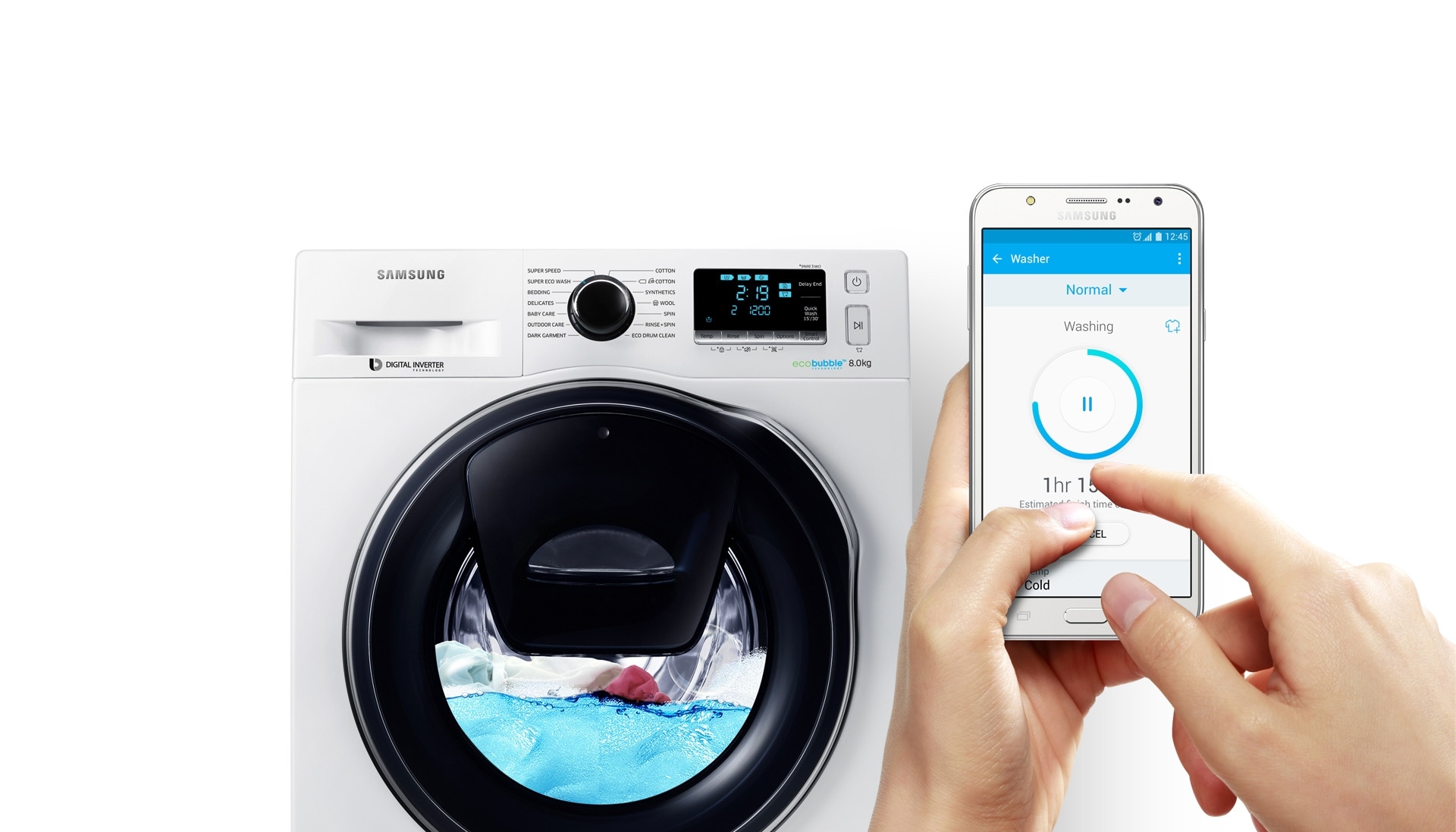 Samsung addwash washing machine instructions