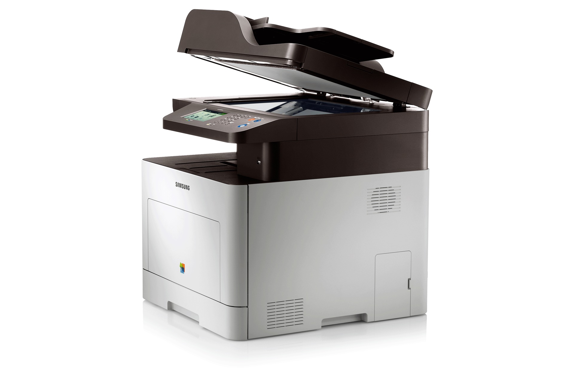CLX-6260FW 4 Angle droit Argent