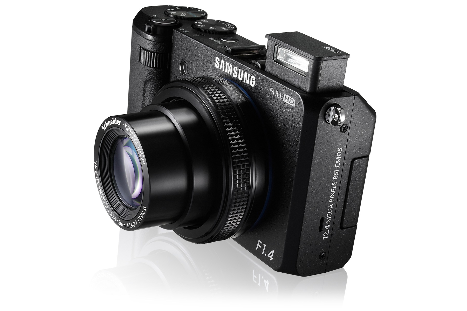SAMSUNG EX2F 4 Angle droit Noir