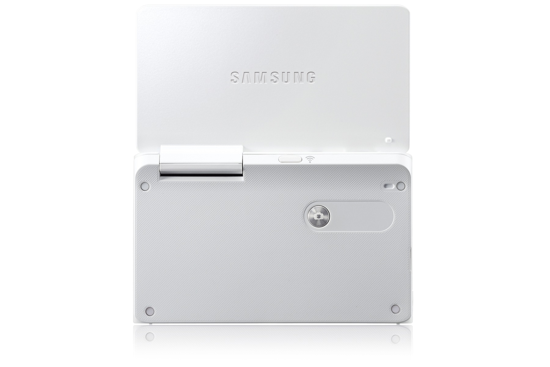 SAMSUNG MV900F 64 Arrière ouvert Blanc