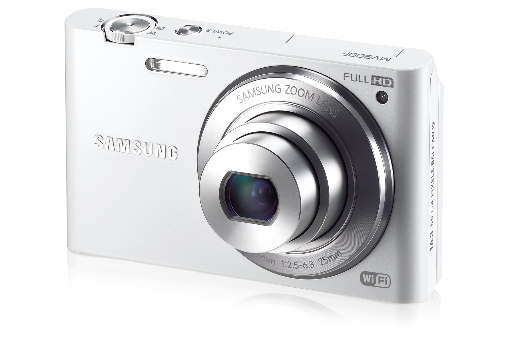 SAMSUNG MV900F 65 Angle droit Blanc