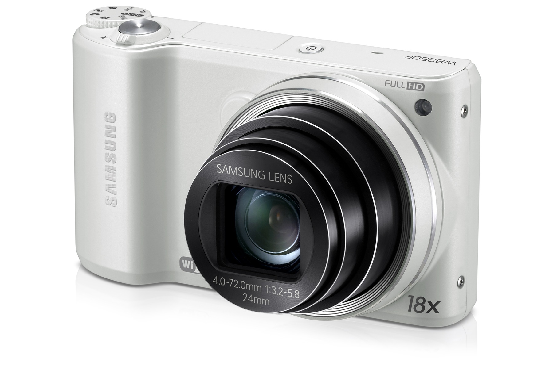 SAMSUNG WB250F 3 Angle droit Blanc