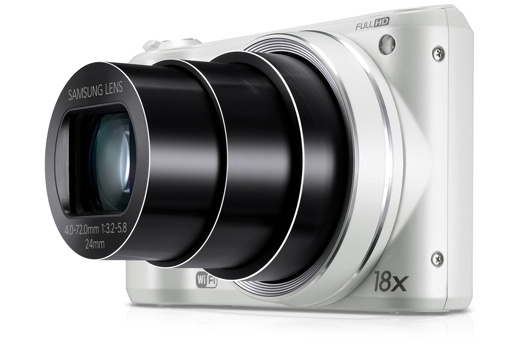 SAMSUNG WB250F 4 Angle droit Blanc