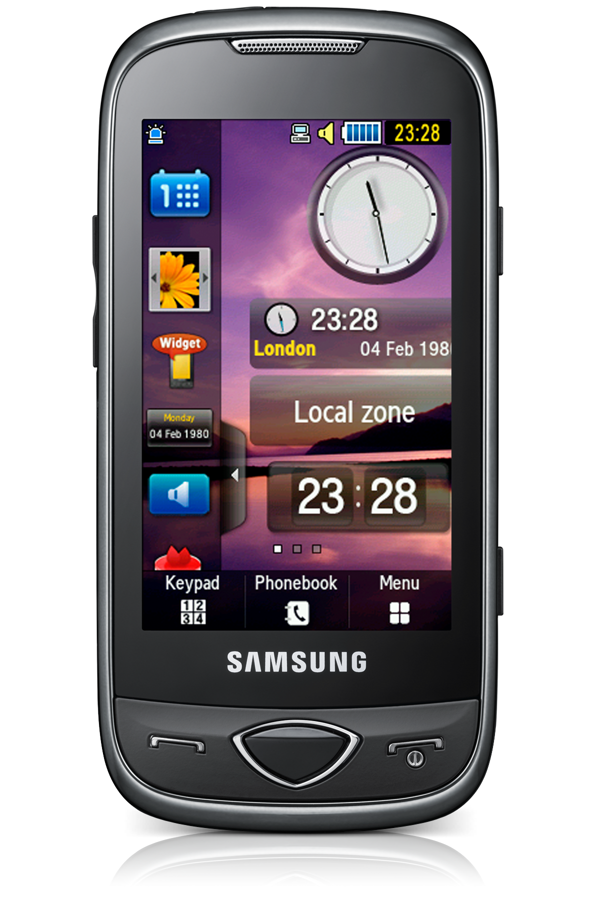 Samsung Téléphone Mobile GSM Samsung Player 5 noir - Open market
