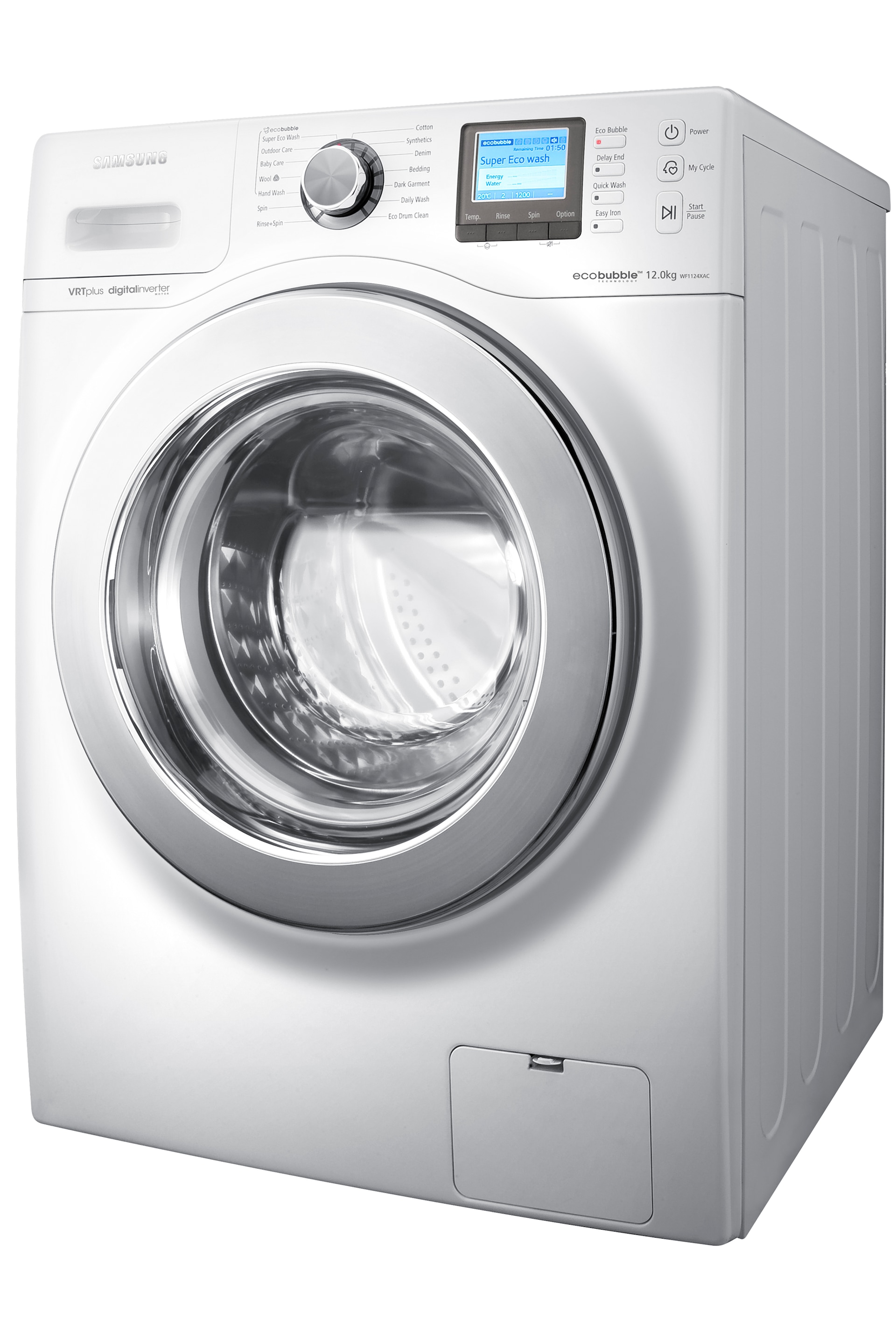 Lave-linge Eco Bubble grande capacité 12kg WF1124XAC - Samsung