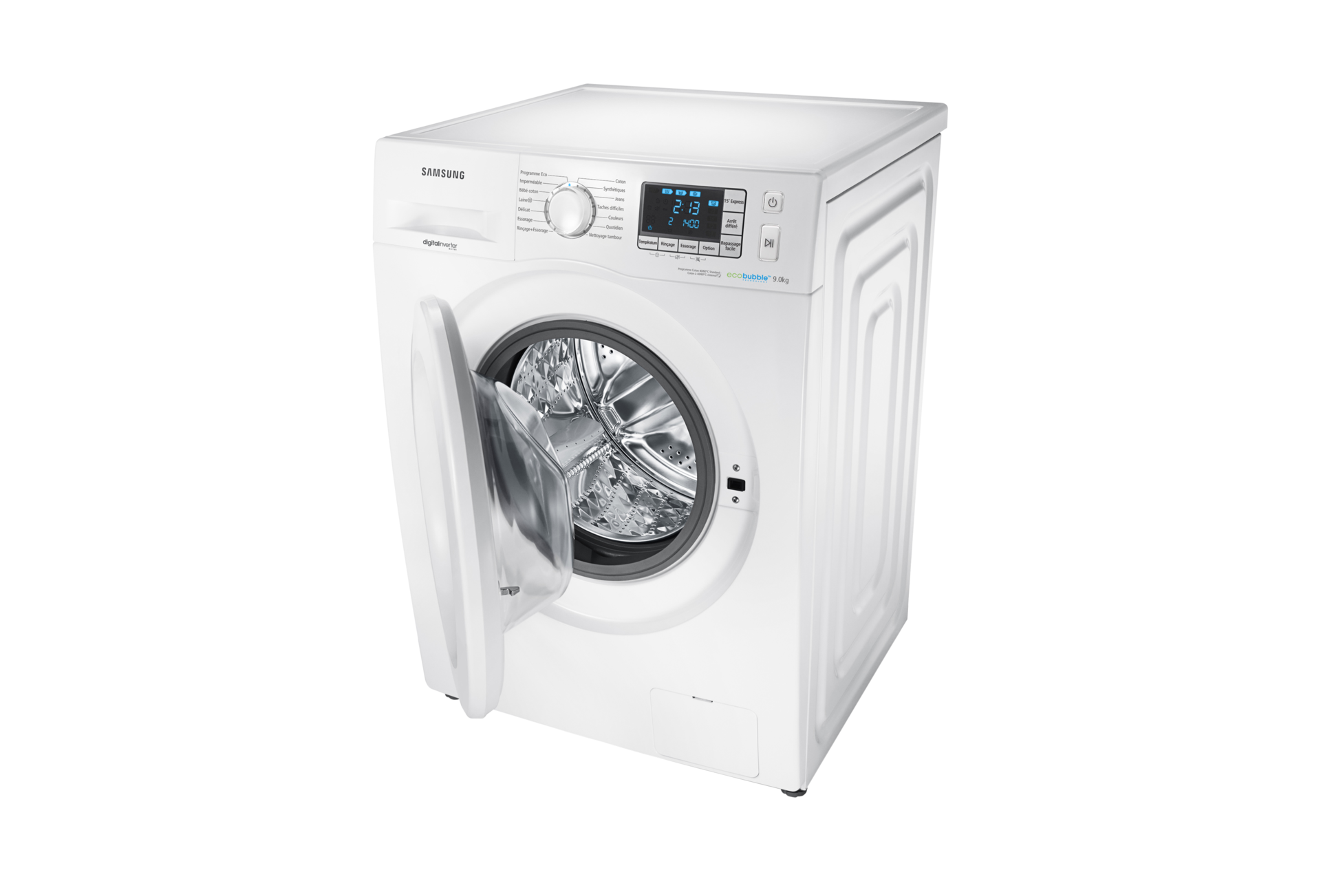 Lave-linge Eco Bubble & Digital Inverter, 9kg - WF90F5E3U4W