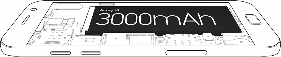 Improved performance with upgraded 3000mAh battery.