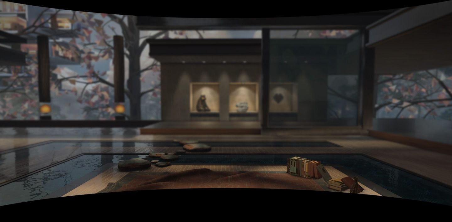 Background scene on Oculus Home