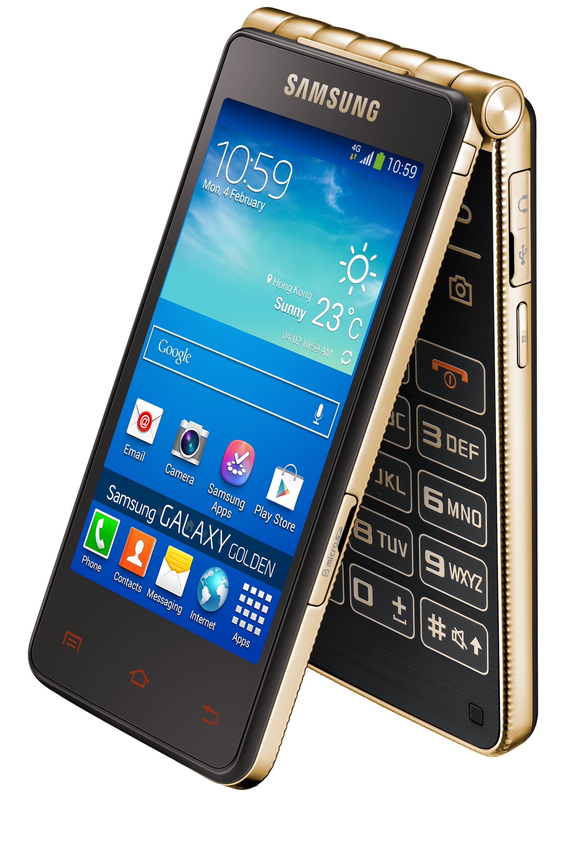 گوشی موبایل سامسونگ مدل Galaxy Golden - I9235 Samsung Galaxy Golden - I9235