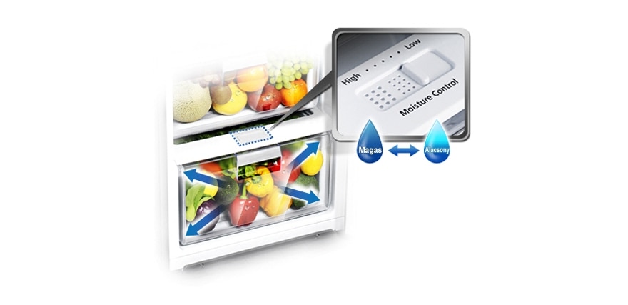 A fresher way to store fruits and vegetables