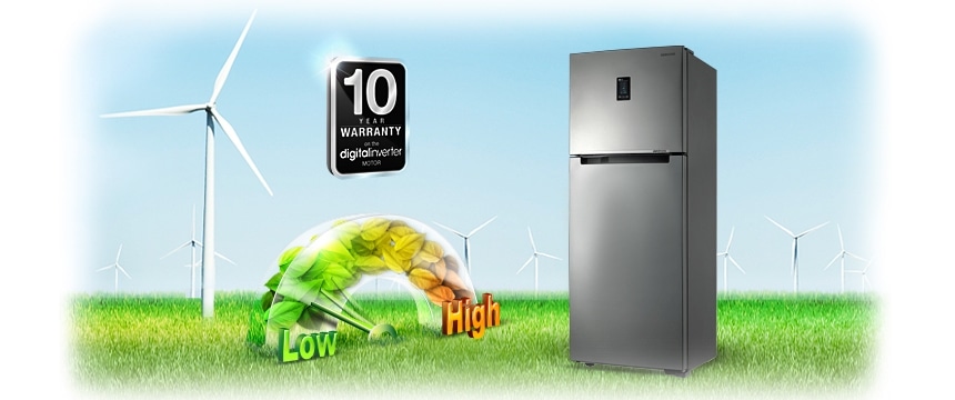 Enjoy energy savings, less noise and a 10-year warranty