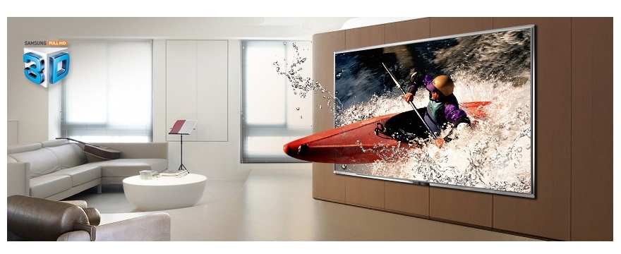 3D pictures immerse you in the action