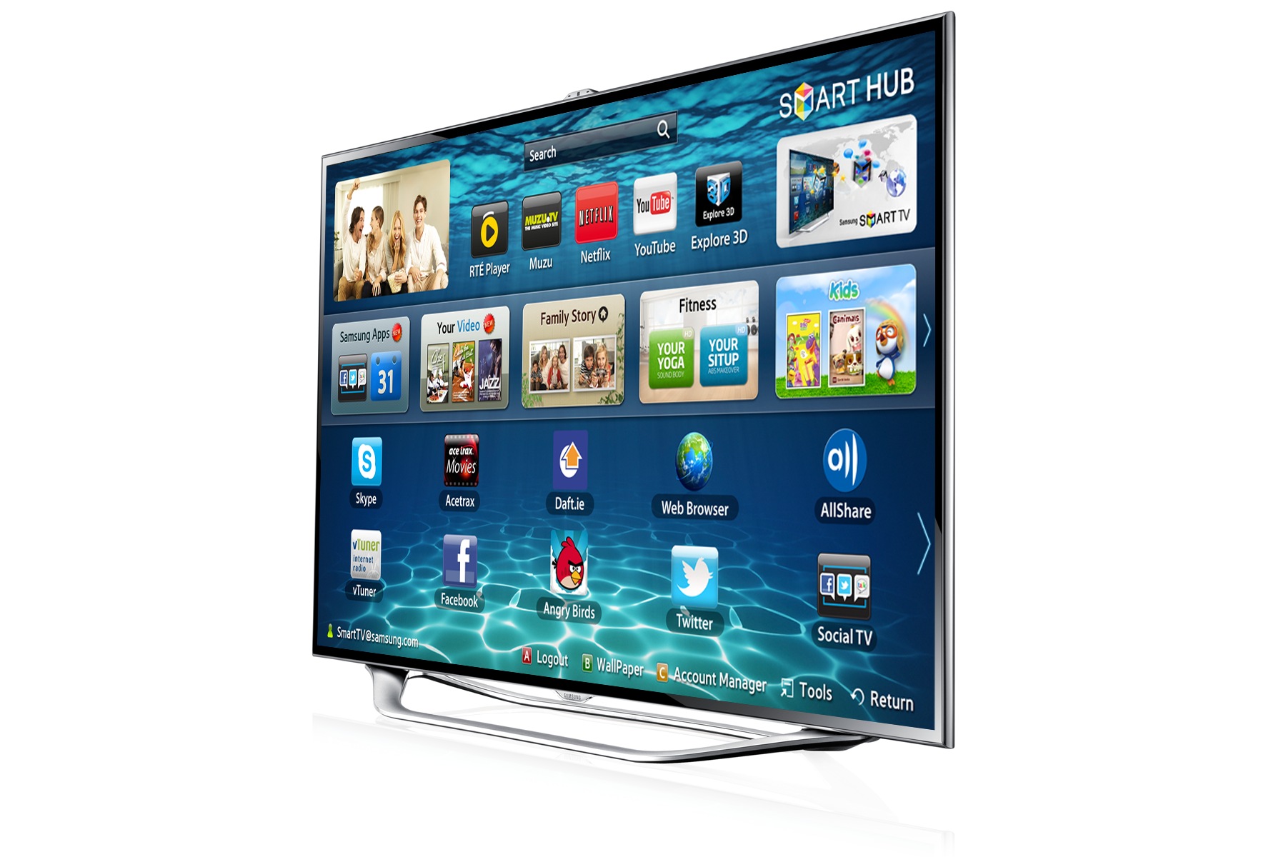65inch ES8000 Series 8 Smart 3D Full HD 1080p Slim LED TV