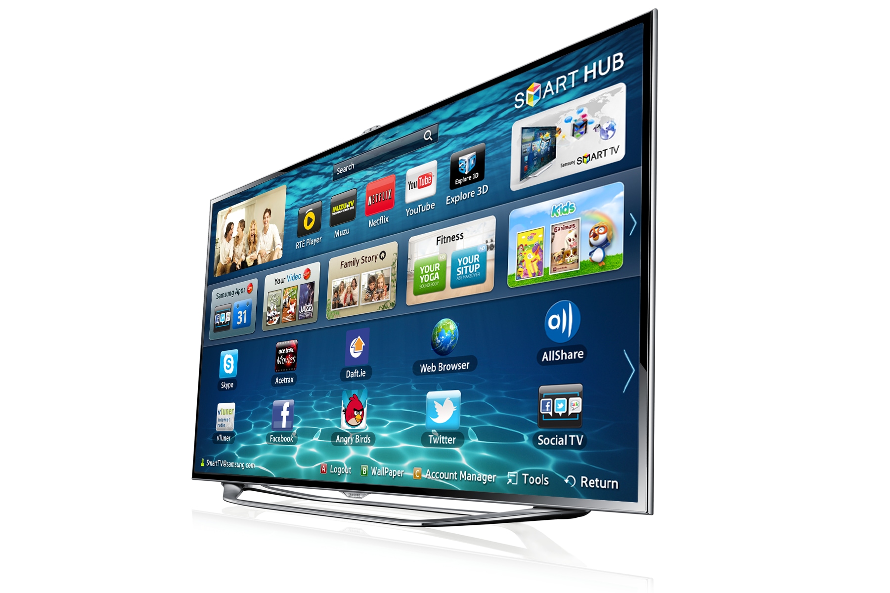 65inch ES8000 Series 8 Smart 3D Full HD 1080p Slim LED TV