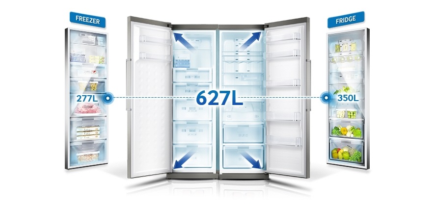 תהנה מהיתרון של אחסון יותר אוכל 