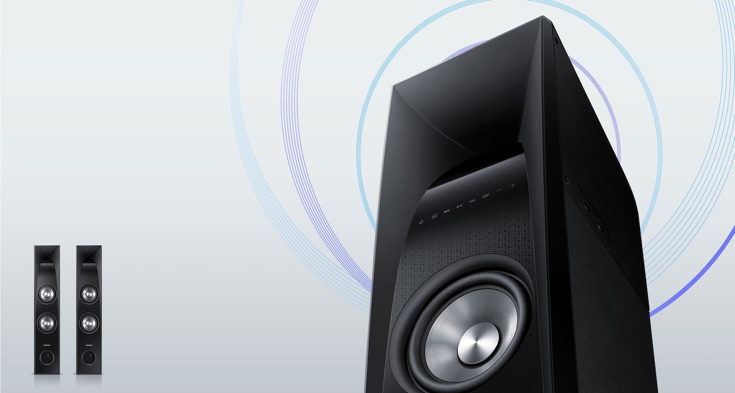 Sound tower with best sound quality