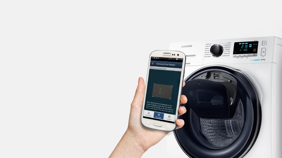 Washing Machine that works with an App