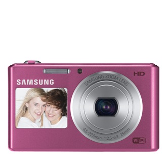 SAMSUNG DV150F Front Pink