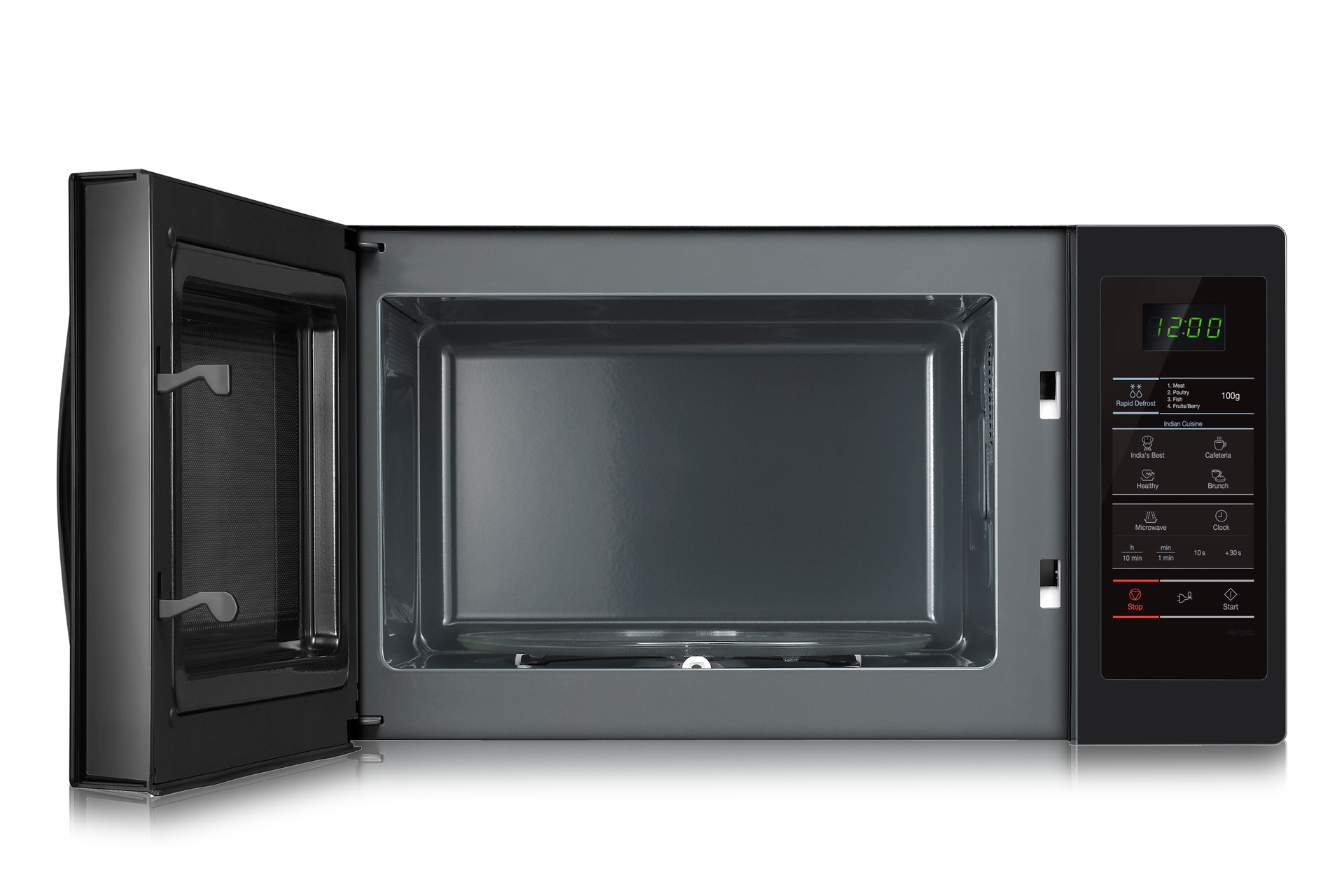 MW73AD-B/XTL 3 Front open Black