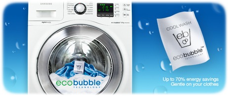 فناوری Ecobubble™‎ - روشی بی‌نظیر برای تمیز کردن لباس‌ها