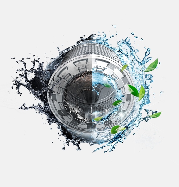 Pulizia ecologica del cestello
